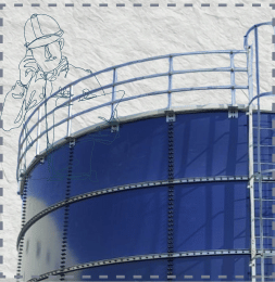 Glass Fused Steel Tank